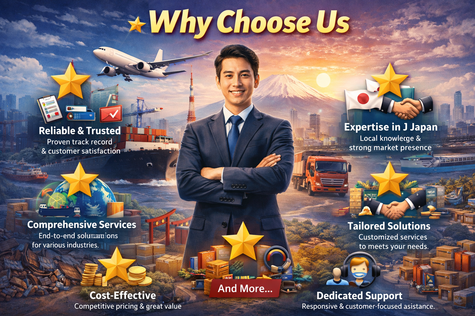Why Choose Us - Amana Corporation Pvt Ltd